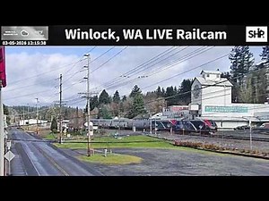 Winlock, Washington Live Railcam - Winlock Liquidation Warehouse #steelhighway