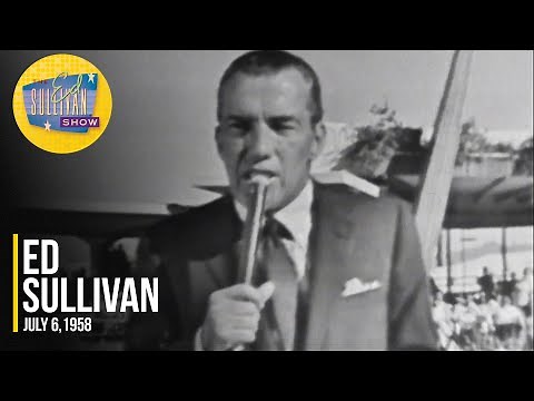 Ed Sullivan "Ed Gives History On Las Vegas" on The Ed Sullivan Show