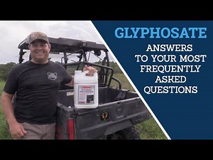 Glyphosate / Roundup - Answers to the most common questions like how soon can I plant