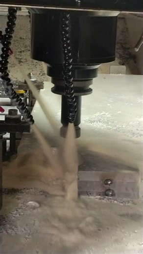 inside corner making #vmc #machine #plate #operator #tools #cuttingskills #machining