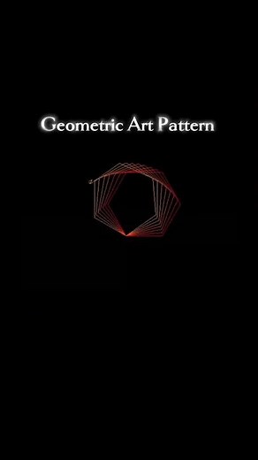 Python Created This Insane Geometric Art in Seconds | Satisfying Code