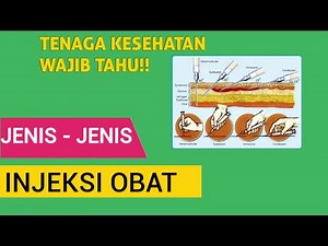 JENIS - JENIS INJEKSI YANG BENAR - DUNIA PERAWAT