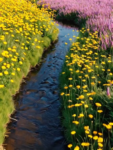 花と水音に身をゆだねる時間｜心が静まる癒しの小川風景 A Gentle Stream of Flowers | Relaxing Nature Sounds for Inner Peace 野花に囲まれた小さな流れと、やさしく揺れる水面。 耳を澄ませると、自然のリズムが心をほどいていきます。 一日の終わりや、何も考えたくない時間のお供に。 A peaceful stream flowing through wildflowers and trees. Let the soft movement of water calm your mind and slow your breath. Perfect for relaxation, stress relief, and quiet moments. #癒しの時間 #小川 #野花 #自然の音 #心を整える #リラックス動画 #naturehealing #relaxingnature #streamsounds #peacefulscenery #calmnature #healingvideo #mindfulness #stressr