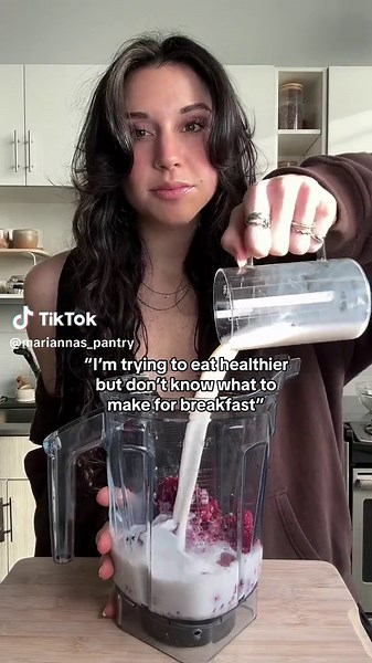 Raspberry protein chia pudding For the chia pudding: 1 cup frozen raspberries 1 1/2 cups unsweetened almond milk 2 tbsp sugar free maple syrup 2 scoops @Flex Brands vegan vanilla protein powder (discount code: MARIANNA15) 3/4 cup chia seeds For topping: Fresh raspberries Greek yogurt Instructions: 1. To a blender add raspberries, almond milk and protein powder, blend until smooth. Transfer to a large bowl then add chia seeds and whisk together until well combined. Cover and let thicken overnight