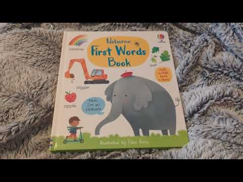 Usborne First Words Book with PaperPie