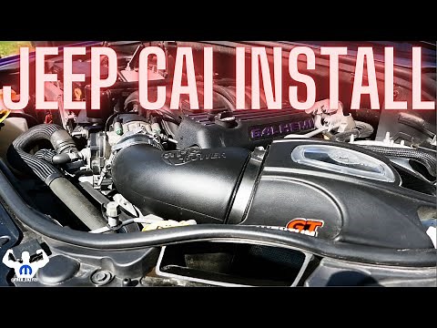 Jeep Grand Cherokee SRT WK2 Hemi Cold Air Intake Install - AFE Momentum GT