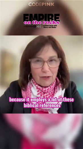 Every two weeks, CODEPINK co-founders Medea Benjamin and Marcy Winograd break down the headlines that mainstream media won’t touch all through an unapologetically anti-war lens. In the debut episode, they dive into: The U.S.–Israel genocide in Gaza. The Israel/ICE axis and militarization at home. The Ellison/Trump/Rubio/Blair cabal. Watch the first episode on YouTube: https://www.youtube.com/playlist?list=PLbIEXcAZ-4ZY1BGtszyMPvEpSJpFJSoZS | CODEPINK: Women For Peace