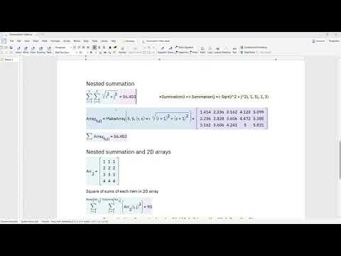 Blockpad | Summation() function