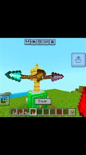 Minecraft spear hack #bassboosted