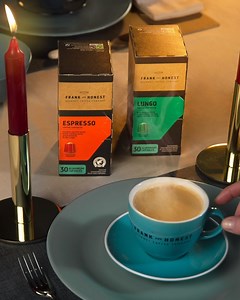 18K views · 59 reactions | At home date nights - the food may be hit and miss, but, frankly, the coffee makes it all worthwhile. Our new 30 pack capsules are now available in selected SuperValu and Centra stores nationwide. | Frank and Honest | Facebook