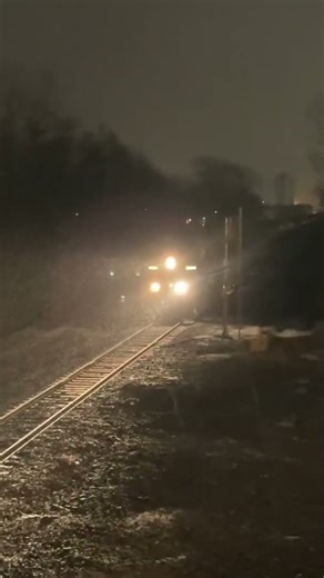 CSX & Snow Flurries!!!