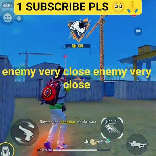 wait for end 😱 like and subscribe please#gaming #freefire