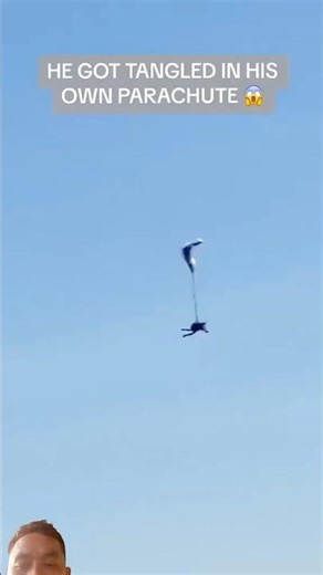 Skydiving Moment 😱😱‼️#shorts