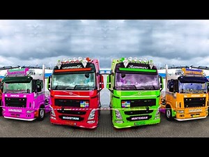 MOBIL TRUK, Truk Tangki Air, Truk Pemadam Kebakaran, Truk Sampah, Bus Sekolah, Mainan Mobil Ambulans