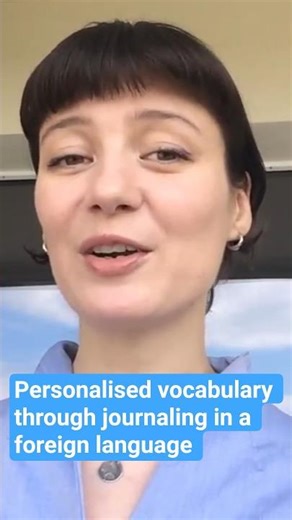 Journaling in a foreign language #shorts #learnlanguages #vocabularybuilding #polyglot #writing