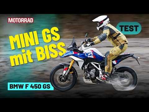 BMW F 450 GS in its first test: Mini-GS for beginners with 48 hp, ERC & off-road capability | Rev...