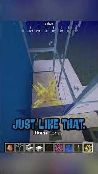 Minecraft Aquarium Tutorial 🐟 #minecraft #minecraftbuild #minecrafttutorial#fishtank #aquarium