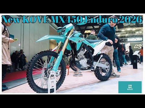 KOVE MX450 Enduro 2026 – A New Off-Road Weapon from China