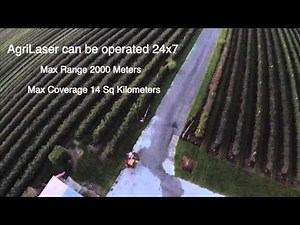 Bird Control US - AgriLaser Test