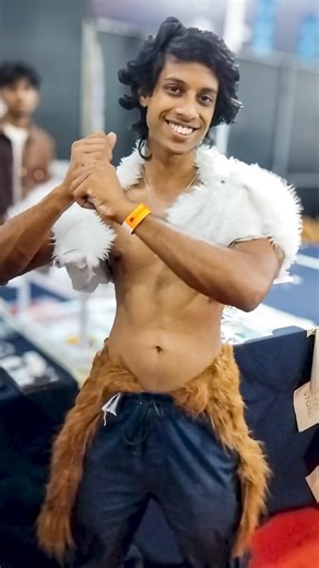 Inosuke Hashibira Cosplay Demon Slayer Cosplay - Colombo Comic Expo 2025 | BizzB Roots