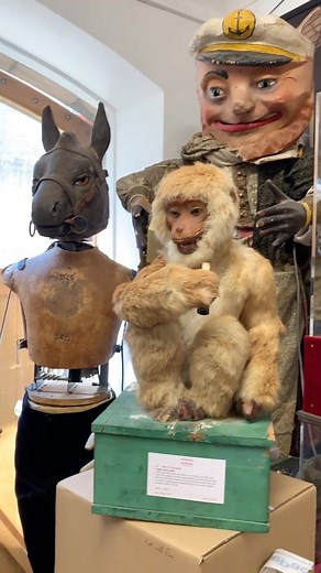 26K views · 416 reactions | Automata rising from the storage rooms. Sorry about the music, it has some nice springy noises. #real hair #circus #weirdandwonderful #curiosities #automata #ai #horology #clockwork #victorian #antique #magic | The House of Automata | Facebook