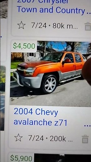 2004 Chevy avalanche z71 200k 4,500 nice truck