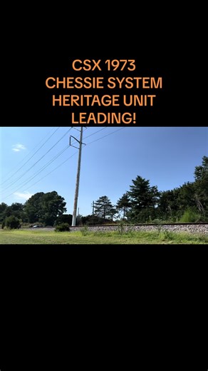 CSXT 1973 CHESSIE SYSTEM HERITAGE UNIT #CSX #CSXT #CSXTransportation #HowTomorrowMoves #1973 #ChessieSystem #chessiesystemrailroad #heritageunit #csx1973 #csxt1973 #heritage #railroadhistory #fallenflags #heritagelocomotive #freighttrain #train #locomotive #railroad #phillysub #hornshow #foamer #mailmanrailfan #railfan #trainspotting #csxheritageunit #csxheritageunit1973