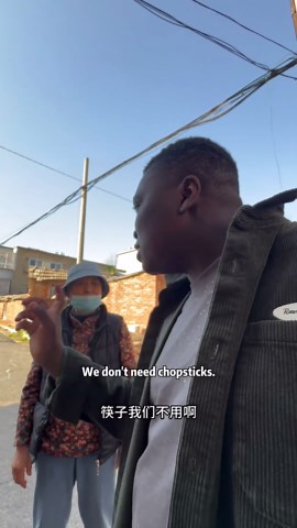 Jeremiah Mesini on Instagram: "Do we use chopsticks in Africa asked by the Chinese #reel"