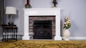 Duluth Forge Dual Fuel Ventless Gas Fireplace Insert - 32,000 BTU, Remote Control, FDF400RT-ZC