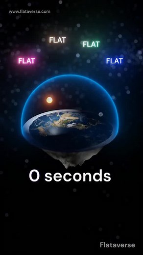 onelink.to/6wxvsu 21 seconds is enough to prove the Earth is flat 🧐 Want to dig deeper into the hidden side of the Flat Earth theory? Check out Flataverse — a 3D flat world, shocking articles, and much more await you. Link in bio 📲 | Flataverse - Flat Earth Simulator