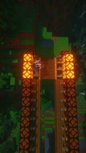 This Automatic Bridge Will Change Minecraft FOREVER 😱🌉 #tutorial #shorts