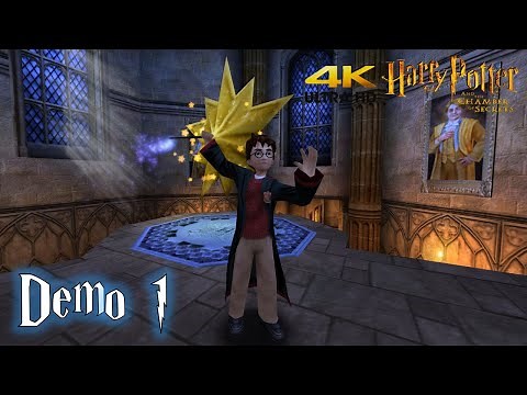 Harry Potter and the Chamber of Secrets PC 'Demo 1' Walkthrough (4K)