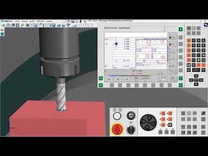 08 Datum Setting | Heidenhain 530 5Axis Machine | HuiMaiTech Virtual CNC Training