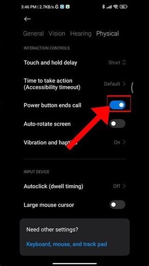 Redmi Power button call ended Problem Solved #smartphone #shorts #youtubeshorts