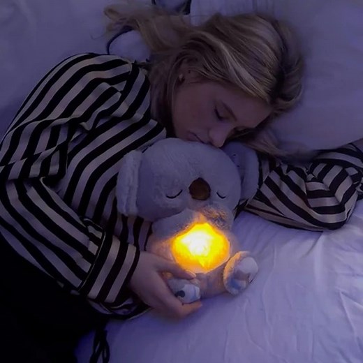 Experience the Breathing Koala — your daily ritual for peace and better sleep! ✅ Soothes stress and brings a deep sense of safety ✅ Calms your thoughts for faster, more natural sleep ✅ Over 38,000 people have already found comfort with it 🐨 https://kalohia.com/products/koala | Kalohia USA