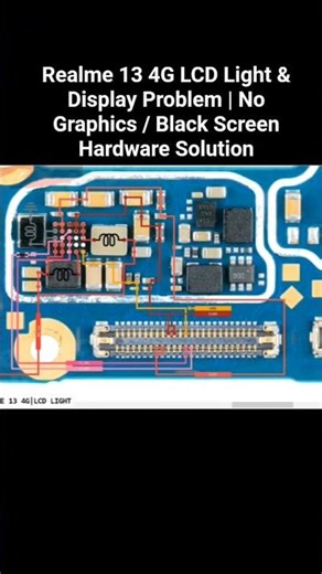 Realme 13 4G LCD Light & Display Problem | No Graphics / Black Screen Hardware Solution #realme13