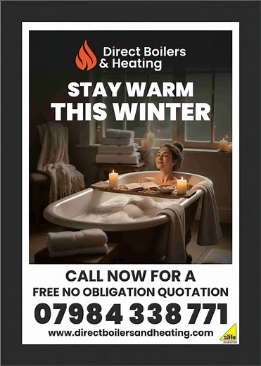 Stay Warm This Winter with Direct Boilers and Heating contact 07984338771 #boiler #boilerinstallation #hotwater #centralheating Direct Boilers and Heating Bradford | Direct Boilers and Heating Bradford
