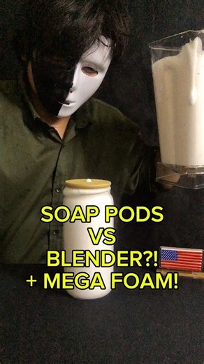 Will It Blend? Laundry Pods vs Industrial Blender - Extreme Foam ASMR
