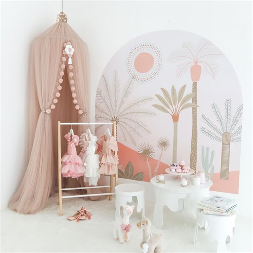 Princess Canopy in Soft Tulle With Tiara – Bed, Crib, Playroom Decor - Etsy