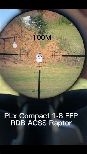 Primary Arms Optics - PLx® Compact RDB Range POV 👁️
