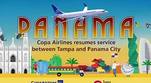 Guess who’s back, Back again. Copa’s back, 🗣 Tell a friend. Flights to Panamá on ⁦Copa Airlines‬⁩ have officially resumed - reconnecting Tampa to Latin America! Book today: Copaair.com | Tampa International Airport
