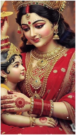 किस्मत वाले रहते हैं मन के आंचल के छाये में 🌺🦚🌺#shorts #mata #rani #navratristatus #navratrispecial