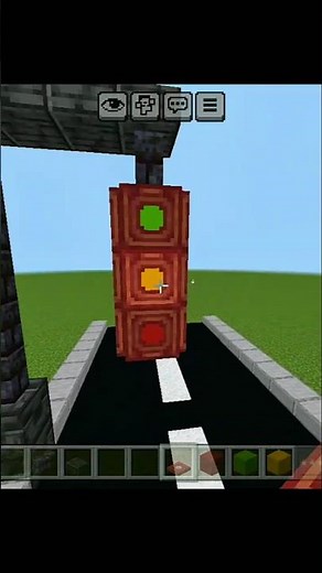 ||minecraft|| traffic light tutorial #minecraft #viral #shorts
