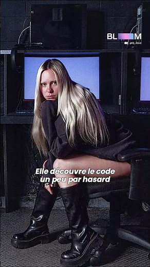 Elle compose de la musique avec des lignes de code informatique ! 💻