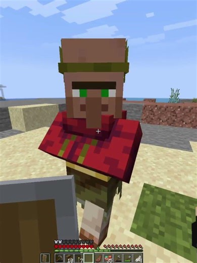 Trying to Talk with Villagers in Minecraft! 🗣️🏡😂