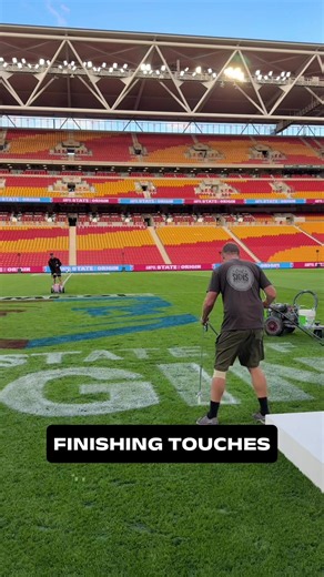 Stage is almost set #nrl #origin | nrl grand final 2024
