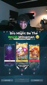 bro might be the worst wingman