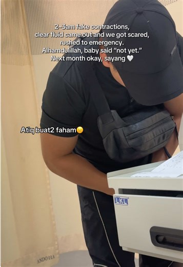 Experiencing Fake Contractions at Midnight