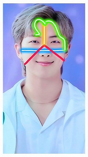 How to draw RM ||#drawing #art #rm #bts #btsrm #shorts #short | Shorts Drawing