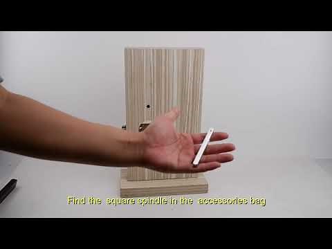 HARFO F01 fingerprint door lock installation video